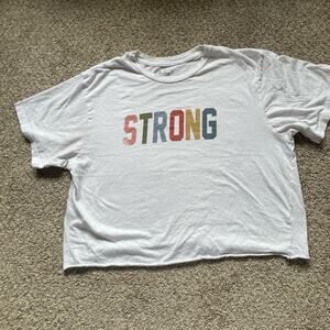 Miken Flow Womens/Teen Boxy Tee Pride, Athletic, comfy Strong XL